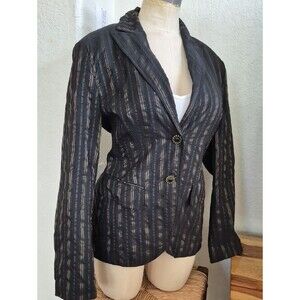 Taifun Collection Jacquard Stripe Blazer